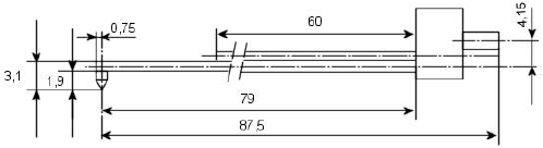 Abbildung: Tastarm 200.502 Abbildung: Tastarm 200.502
